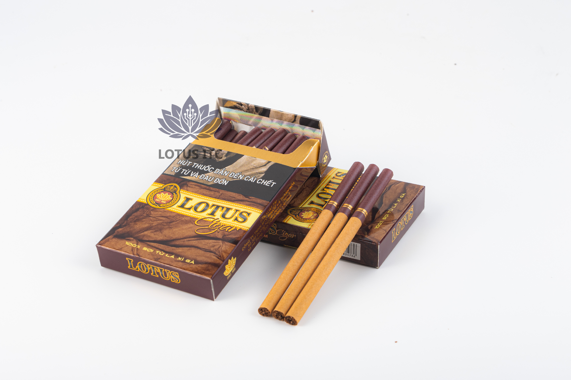 LOTUS CIGAR SLIM (20 điếu/bao) (1 Cây/10 Bao)